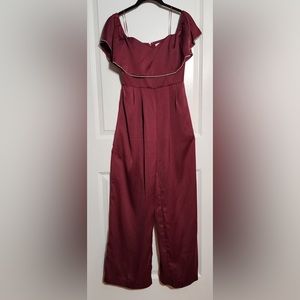 Devlin Jumpsuit Size 0 Red